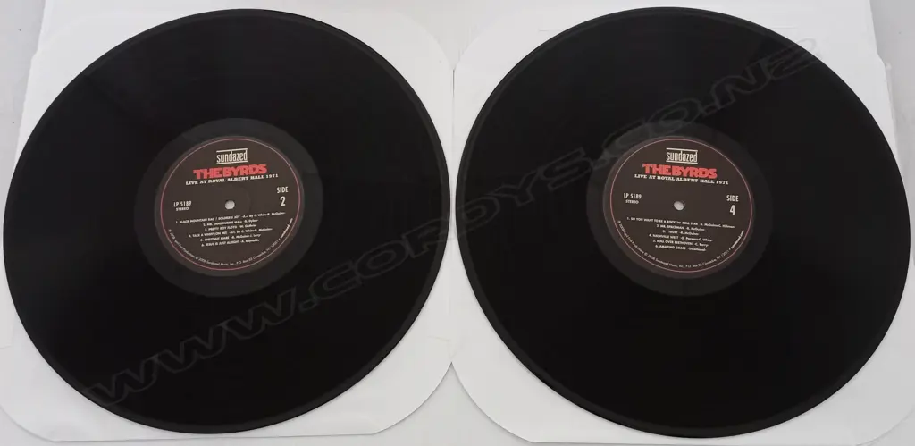 The Byrds, Live At Royal Albert Hall 1971 (Double album) Image 1++